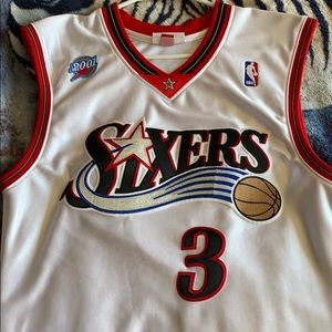 Mitchell and Ness authentic Allen Iverson jersey